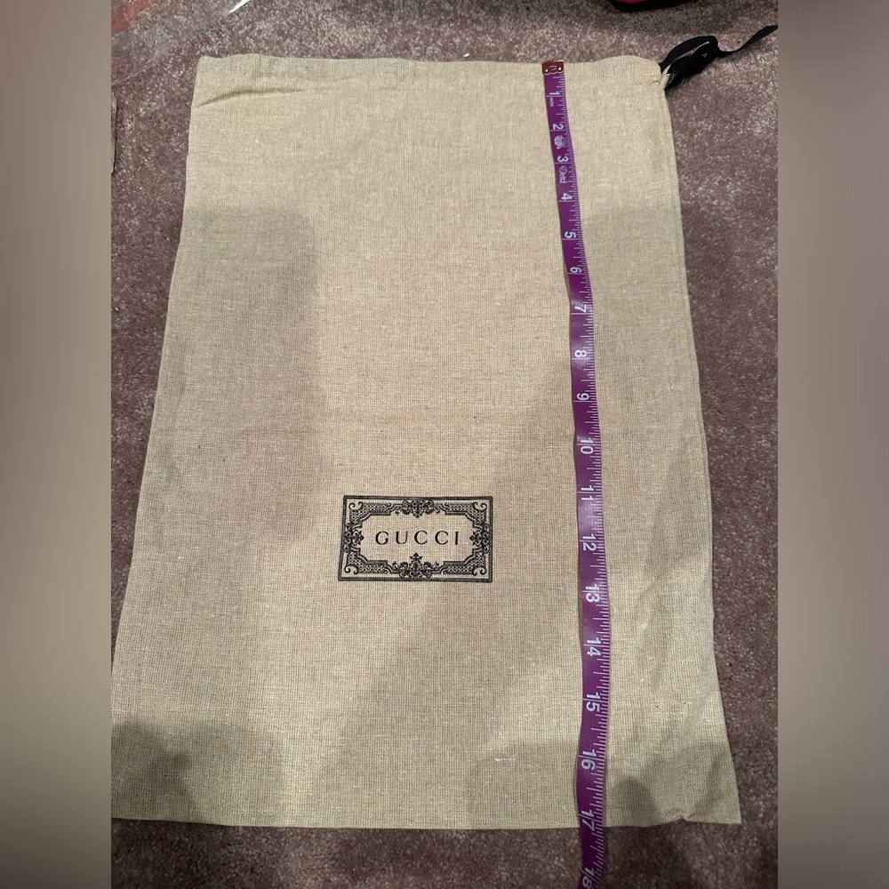 17”x12” Authentic Gucci Dustbag